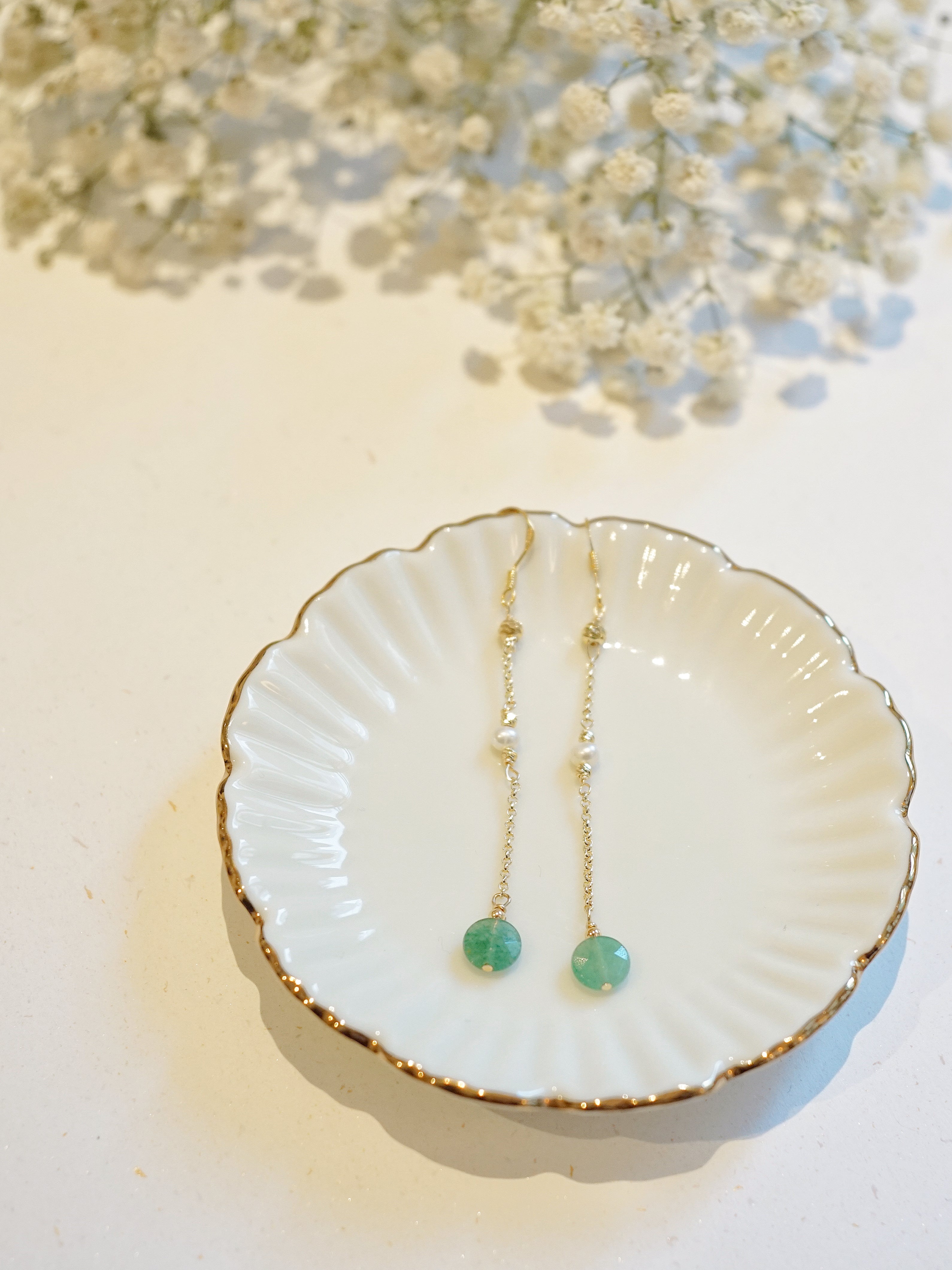 Aventurine Earrings