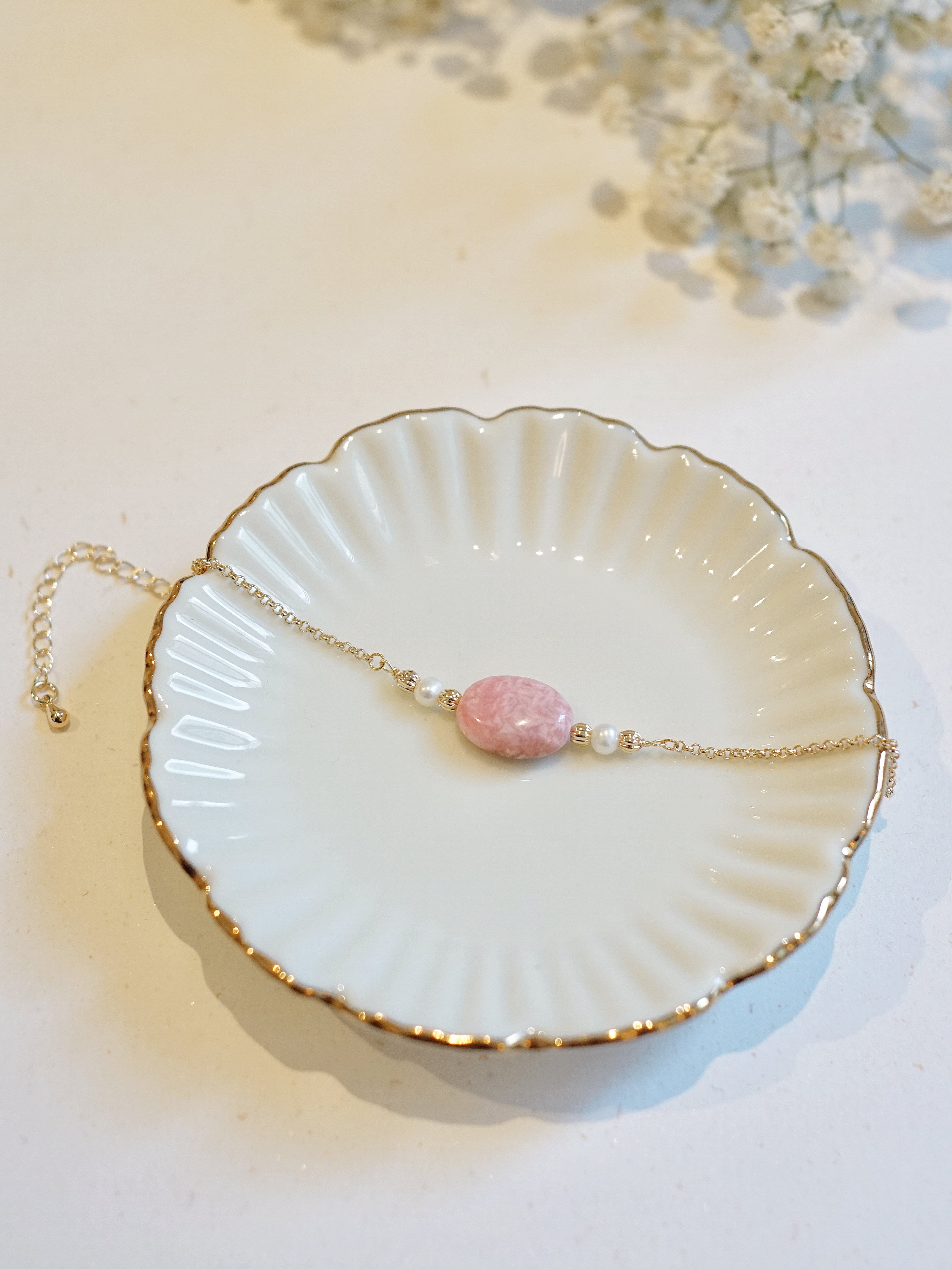 Dawnlight Rhodochrosite Bracelet