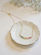 Smile Rainbow Tourmaline Necklace