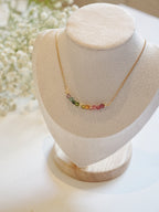 Smile Rainbow Tourmaline Necklace