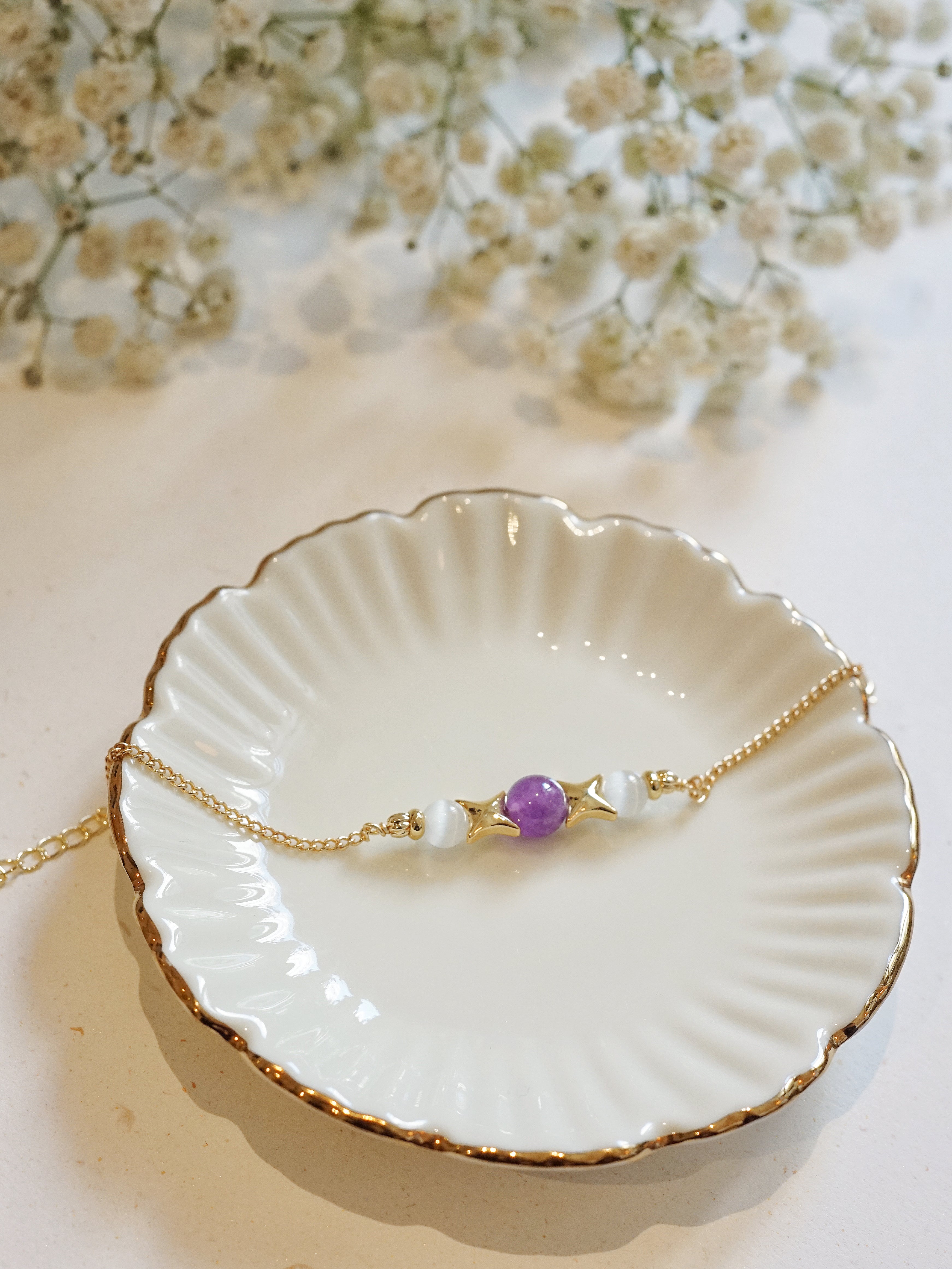 Starlight Lavender Bracelet